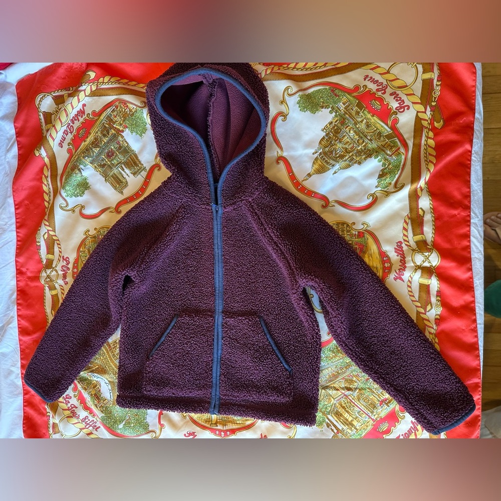 Janie and Jack shearling kids coat